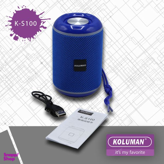 اسپیکر بلوتوثی قابل حمل کلومن (Koluman) مدل ks100