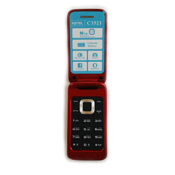 گوشی موبایل کاجیتل (KGTEL) مدل C3521 دو سیم‌ کارت ظرفیت 32 مگابایت و رم 32 مگابایت