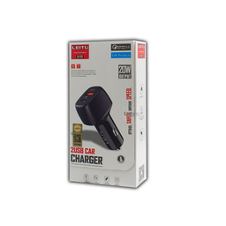 شارژر فندکی لیتو Leitu مدل 20 وات LC-C22 به همراه کابل USB-C