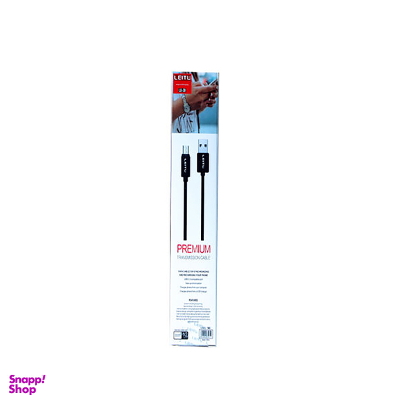 کابل تبدیل USB به MicroUsb لیتو (Leitu) مدل ld-30 طول 1متر