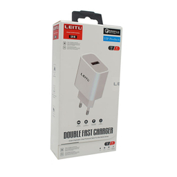 شارژر دیواری لیتو (Leitu) مدل LH-16 به همراه کابل MicroUSB