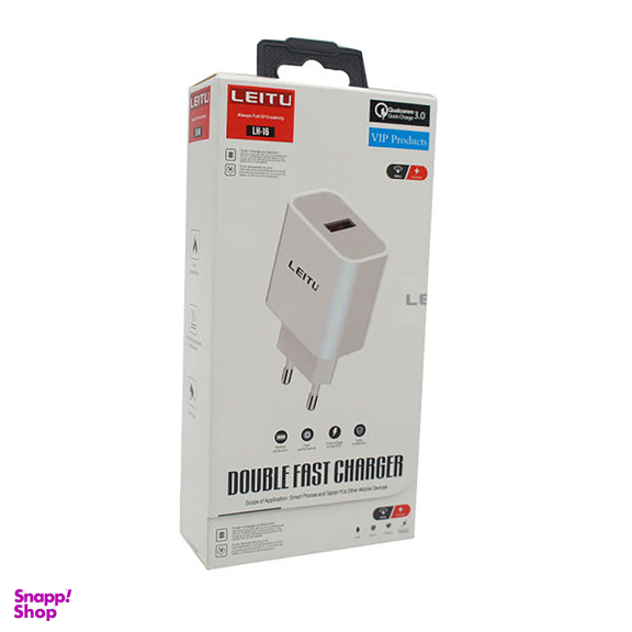 شارژر دیواری لیتو (Leitu) مدل LH-16 به همراه کابل MicroUSB