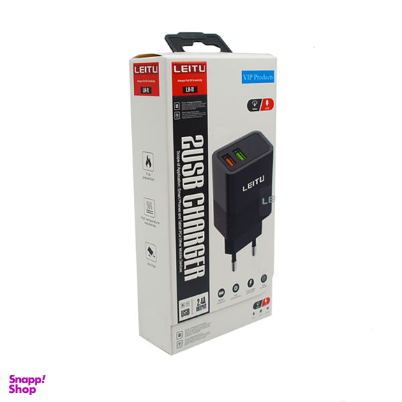 شارژر دیواری لیتو (Leitu) مدل LH - 11 به همراه کابل تبدیل MicroUSB