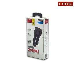 شارژر فندکی لیتو (Leitu) مدل C10 همراه کابل تبدیل microUSB