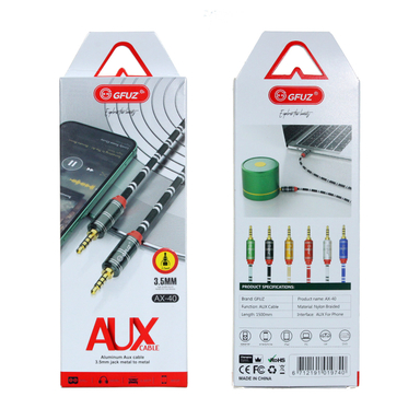 کابل AUX جی فوز مدل AX-40 طول 1٫5 متر
