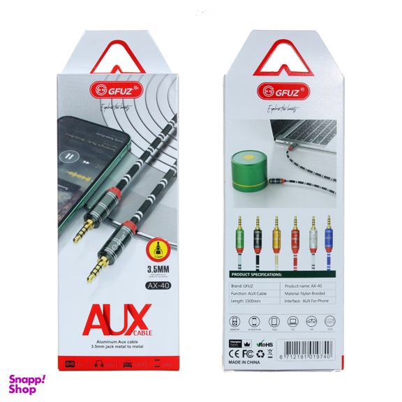 کابل AUX جی فوز مدل AX-40 طول 1٫5 متر