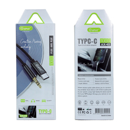 کابل تبدیل USB-C به AUX جی فوز مدل AX-45 طول 1 متر