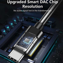 کابل تبدیل USB-C به AUX جی فوز مدل AX-45 طول 1 متر