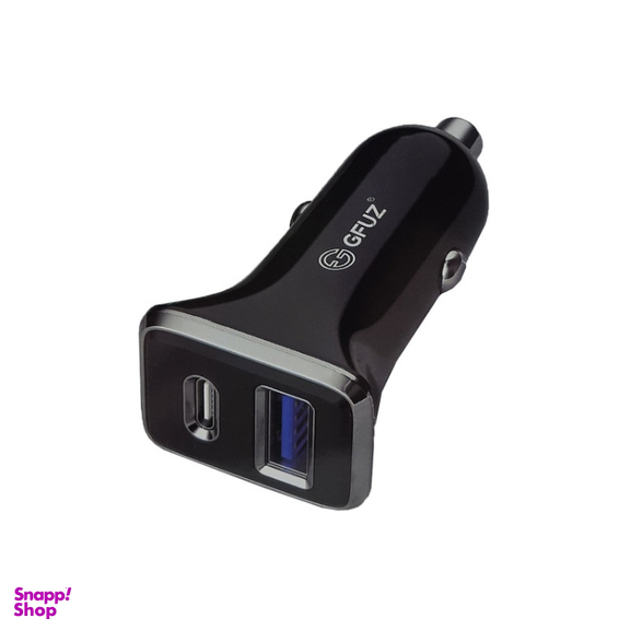 شارژر فندکی جی فوز مدل CR-42 به همراه کابل تبدیل USB به MicroUSB