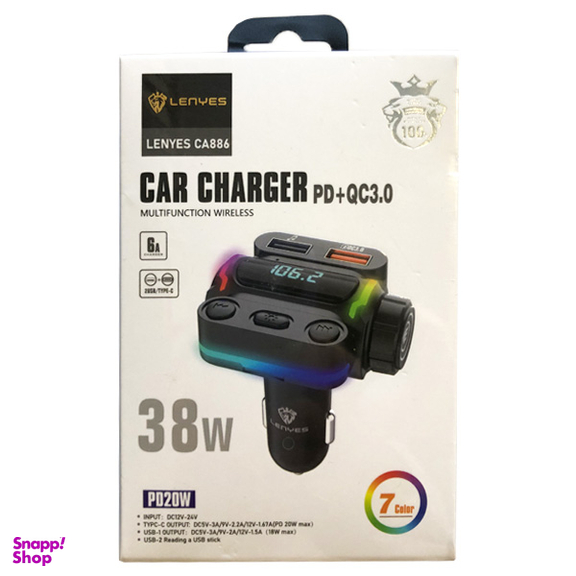 اف ام پلیر لنیز (Lenyes) مدل CA886 38W PD.QC3