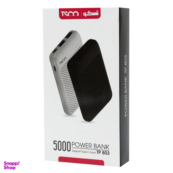 شارژر همراه تسکو مدل TP-803 ظرفیت 5000MAH