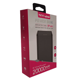 شارژر همراه تسکو (Tsco) مدل TP-881 ظرفیت 20000 میلی آمپر ساعت