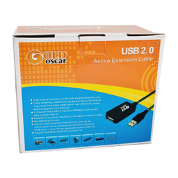 کابل افزایش طول USB برددار اسکار (Oscar) طول 25 متر