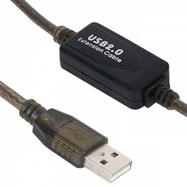 کابل افزایش طول USB برددار اسکار (Oscar) طول 25 متر