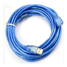 کابل افزایش طول USB اسکار طول 10 متر شیلدار آبی
