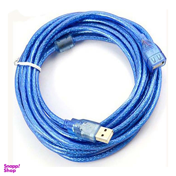 کابل افزایش طول USB اسکار طول 10 متر شیلدار آبی