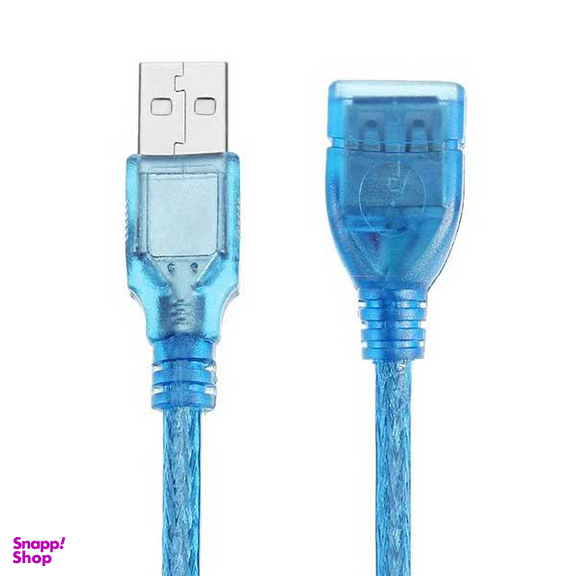 کابل افزایش طول USB اسکار طول 10 متر شیلدار آبی