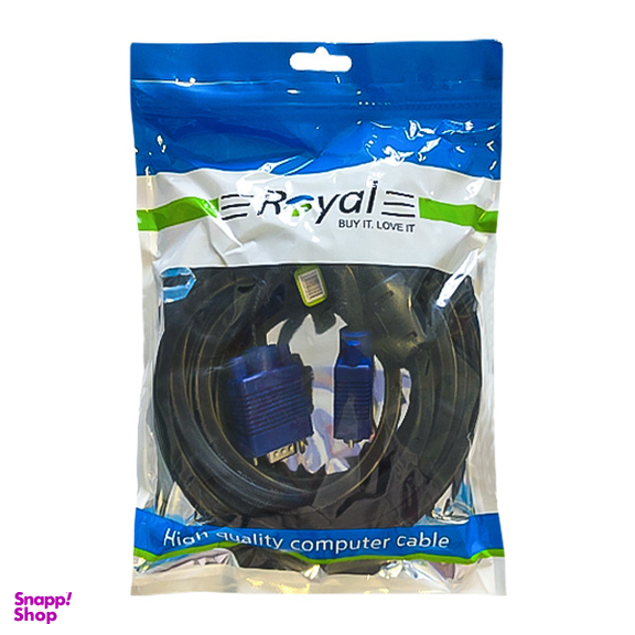 کابل VGA 3+4 رویال (Royal) طول 5 متر