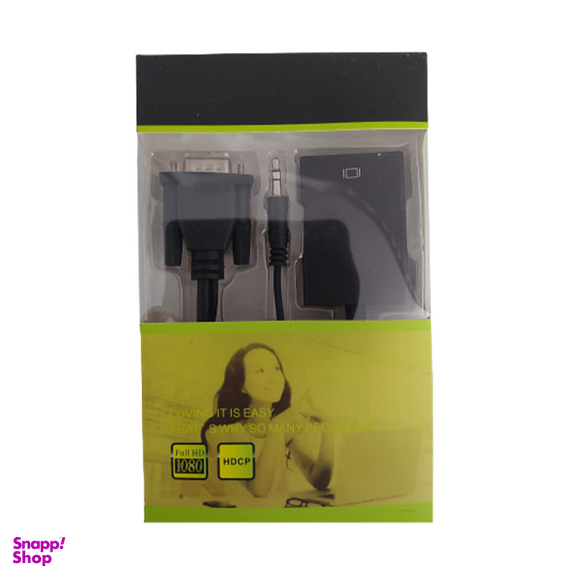 تبدیل VGA به HDMI برق دار مدل 137