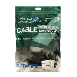 کابل VGA ضخیم دیتا لایف (Data Life) طول 10 متر
