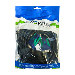 کابل 6+3 VGA رویال (Royal) طول 5 متر