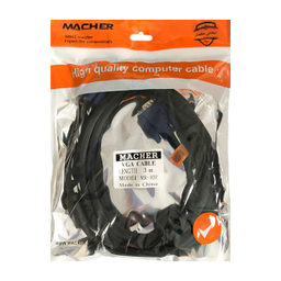 کابل 4+3 VGA مچر (Macher) مدل MR-102 طول 3 متر