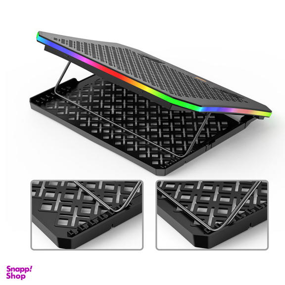 پایه خنک کننده لپ تاپ گیمینگ تسکو (Tsco) مدل GCLP 3150 RGB تنظیم ارتفاع