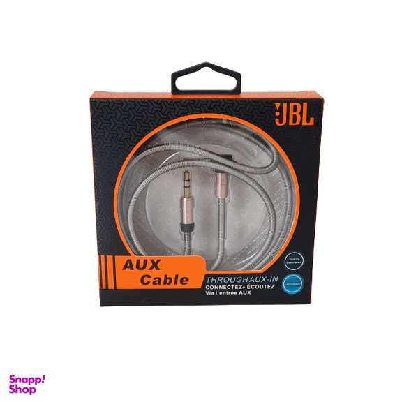 کابل بدنه فلزی AUX جی بی ال (JBL) مدل JBL XY-003 طول 1 متر