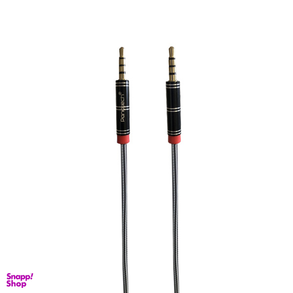 کابل سه خط صدا کانکتور AUX پاناتک (Panatech) مدل P-A13 طول 1 متر