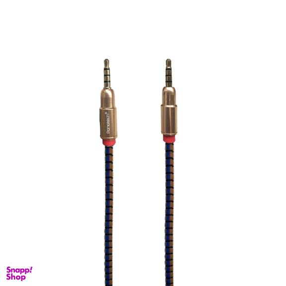 کابل سه خط صدا کانکتور AUX پاناتک (Panatech) مدل P-A15 طول 1 متر