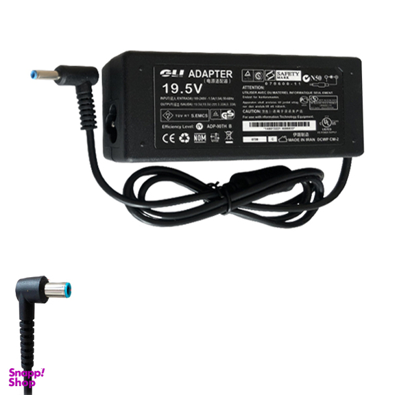 شارژر لپ تاپ سر ریز آبی اچ پی مدل 19.5V 3.33A