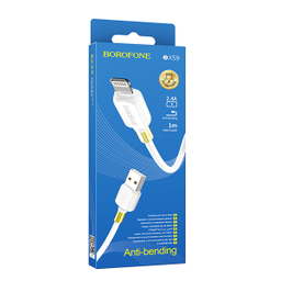 کابل تبدیل USB به لایتنینگ بروفون (Borofone) مدل BX59 طول 1 متر