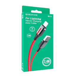 کابل تبدیل USB به لایتنینگ بروفون (Borofone) مدل BU14 طول 1 متر
