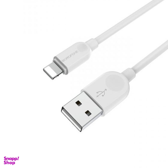کابل تبدیل USB به لایتنینگ بروفون (Borofone) مدل BX14 طول 1 متر