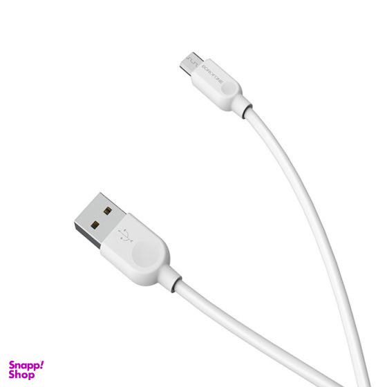 کابل تبدیل USB به MicroUSB بروفون (Borofone) مدل BX14 طول 1 متر