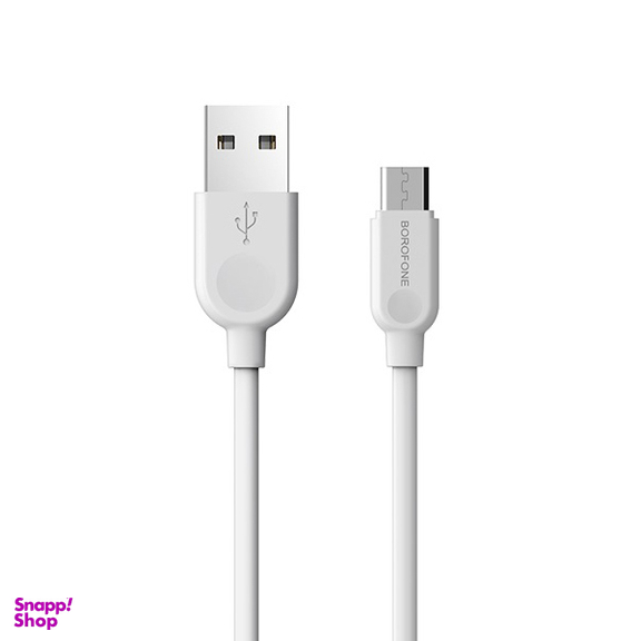 کابل تبدیل USB به MicroUSB بروفون (Borofone) مدل BX14 طول 1 متر