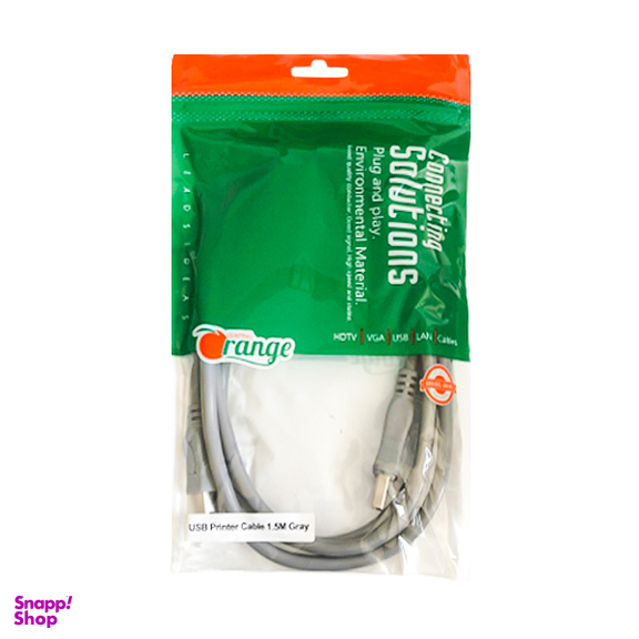 کابل USB پرینتر اورنج (Orange) طول 1.5 متر