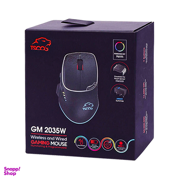 ماوس مخصوص بازی تسکو (Tsco) مدل GM 2035W