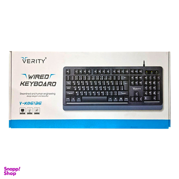 کیبورد سیم دار وریتی (Verity) مدل V-KB6136