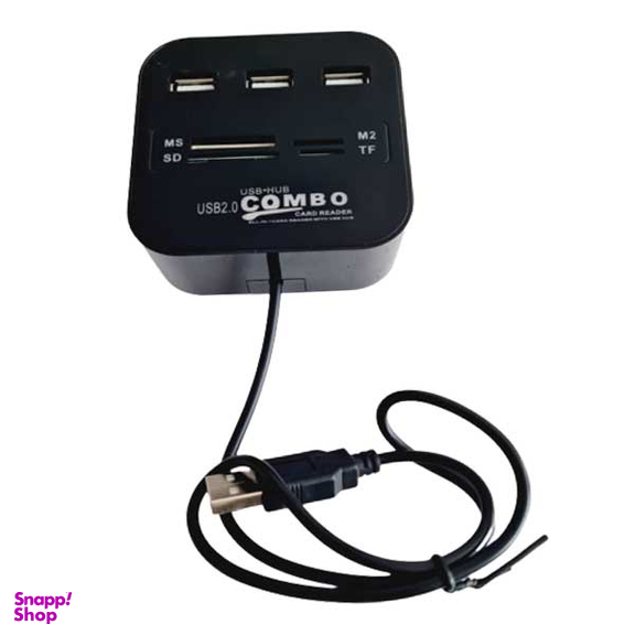 هاب USB2.0 و رم ریدر کمبو