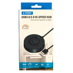 هاب 4 پورت USB3.2 مدل HI-SPEED