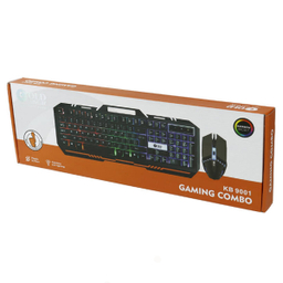کیبورد و ماوس گیمینگ بک لایت اسکار (Oscar) گلد مدل KB-9001