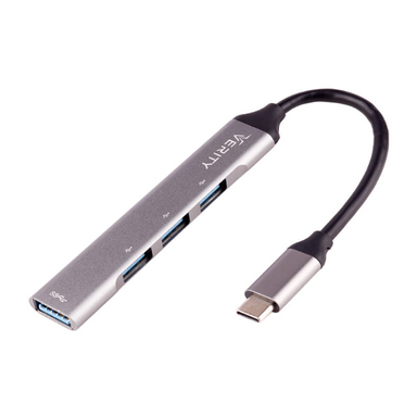 هاب تایپ سی 4 پورت USB3 وریتی (Verity) مدل H410T