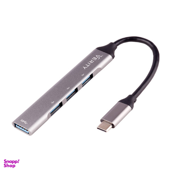 هاب تایپ سی 4 پورت USB3 وریتی (Verity) مدل H410T