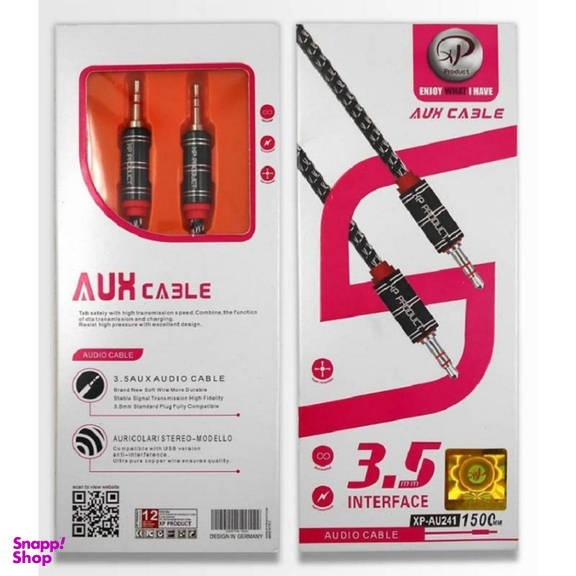 کابل AUX ایکس پی پروداکت (XP-Product) مدل AU241 طول 1/5 متر