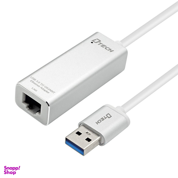 مبدل USB-3 به LAN 1Gbps دیتک (Dtech) مدل DT-6550
