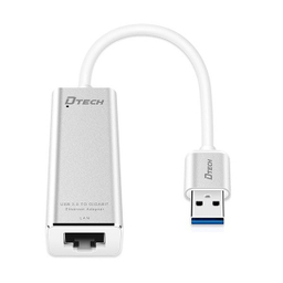 مبدل USB-3 به LAN 1Gbps دیتک (Dtech) مدل DT-6550