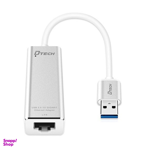 مبدل USB-3 به LAN 1Gbps دیتک (Dtech) مدل DT-6550