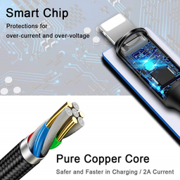 کابل شارژ سه سر بیبوشی (Biboshi) مدل Cable A17