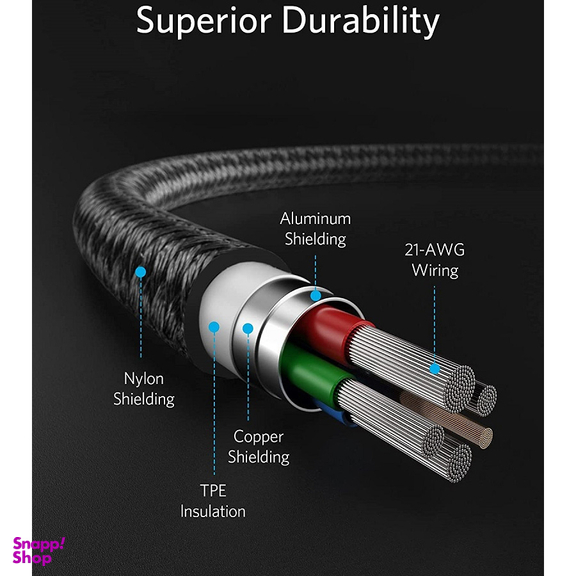 کابل شارژ USB-C To Lightninig بیبوشی (Biboshi) مدل Cable A12